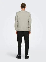 ONLY & SONS Sweatshirt CONNOR Khaki/Braun/Grau/Beige