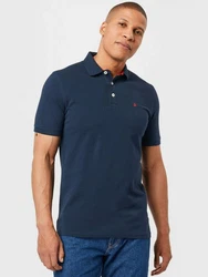 Jack & Jones Poloshirt JJEPAULOS Dunkelblau/Rot