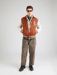JACK & JONES Jacke JORCARTER cognac/weiß