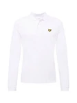 Lyle & Scott Langarm Poloshirt Herren gelb/schwarz/wei