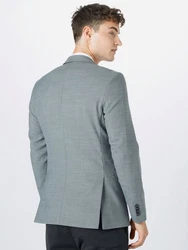 Jack & Jones Sakko Solaris Grau/Blau/Hellblau