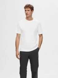SELECTED HOMME T-Shirt Colman Weiß