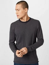 Only & Sons Pullover Niguel Dunkelgrau/Dunkelblau/Grau/Schwarz