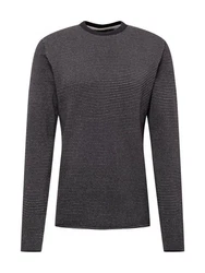 Only & Sons Pullover Niguel Dunkelgrau/Dunkelblau/Grau/Schwarz