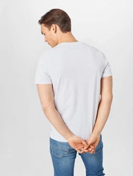 Jack & Jones T-Shirt (3-tlg) Weiß/Grau/Dunkelblau/Blau