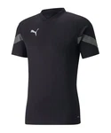 PUMA T-Shirt teamFINAL Trainingsshirt kurzarm Schwarz/Grau/Rot/Dunkelgrau/Dunkelblau