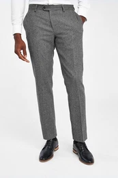 Anzughose Nova Fides Anzughose aus Wollgemisch Tailored Fit (1-tlg)