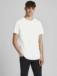 JACK & JONES T-Shirt 'Basher' Weiß/Creme/Khaki