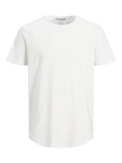 JACK & JONES T-Shirt 'Basher' Weiß/Creme/Khaki JACK & JONES T-Shirt 'Basher' Weiß/Creme/Khaki