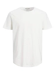 JACK & JONES T-Shirt 'Basher' Weiß/Creme/Khaki