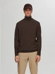 SELECTED HOMME Strickpullover SLHBERG ROLL NECK SLHBerg