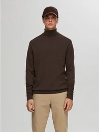Rollkragenpullover SLHBERG ROLL NECK NOOS