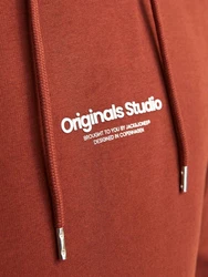 JACK & JONES Sweatshirt Hoodie JORVesterbro Orange/Rot/Braun/Dunkelrot