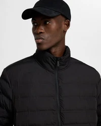 SELECTED HOMME Steppjacke SLHBarry Schwarz/Dunkelgrau