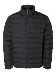 SELECTED HOMME Steppjacke SLHBarry Schwarz/Dunkelgrau