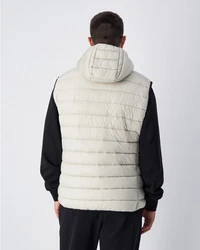 Champion Steppweste Polyfilled Vest grau/schwarz