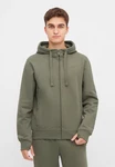 Bench. Sweatjacke BRAXTON Dunkelgrün/Grün/Khaki