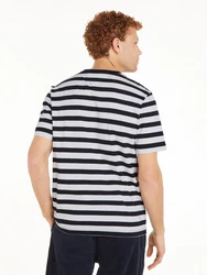Tommy Hilfiger T-Shirt ESSENTIAL SOLID POCKET TEE Dunkelblau/Schwarz/Weiß/Creme