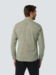 NO EXCESS Hemd Dunkelgrün/Grün/Khaki