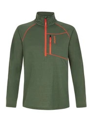 Protest Rollkragenshirt PRTKODY 1/4 Zip Active Top Thymian
