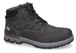 Dockers by Gerli Schnürboots mit herausnehmbarer Innensohle Dunkelgrau/Schwarz/Grau/Hellgrau