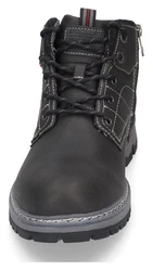 Dockers by Gerli Schnürboots mit herausnehmbarer Innensohle Dunkelgrau/Schwarz/Grau/Hellgrau