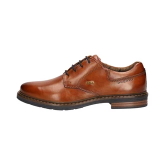 bugatti Schnürschuh Braun/Beige/Orange