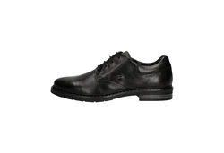 bugatti Schnürschuh Schwarz/Hellblau/Dunkelblau