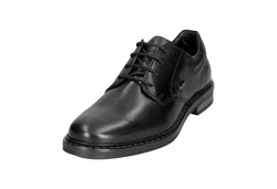 bugatti Schnürschuh Schwarz/Hellblau/Dunkelblau
