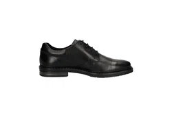 bugatti Schnürschuh Schwarz/Hellblau/Dunkelblau
