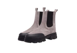 JOOP! Herren Stiefel Velluto Chelsea Stiefel Beige/Braun/Grau/Hellgrau