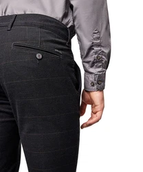 Pioneer Authentic Jeans Chinohose Chino Enzo Dunkelblau/Blau/Lila