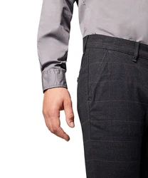 Pioneer Authentic Jeans Chinohose Chino Enzo Dunkelblau/Blau/Lila