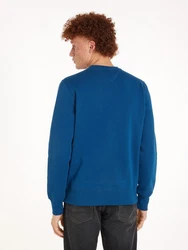 Tommy Hilfiger Sweatshirt HILFIGER FLAG EMBRO SWEATSHIRT blau