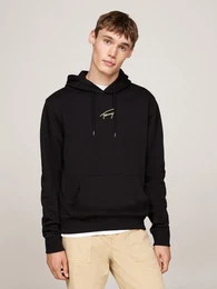 Sweatshirt TJM REG GOLD SIGNT HOODIE EXT mit bestickten Markennamen