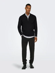 ONLY & SONS Pullover ONSCooper Schwarz/Dunkelblau