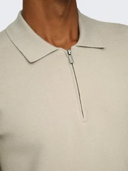 ONLY & SONS Pullover ONSCooper Khaki/Beige/Weiß/Braun