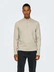 ONLY & SONS Troyer ONSCOOPER REG 12 HALF ZIP HIGH NECK KNIT 