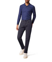 Pierre Cardin 5-Pocket Hose PC-Lyon Dunkelblau/Blau/Grau