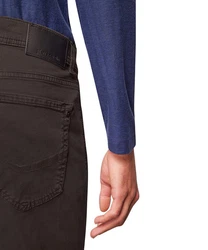Pierre Cardin 5-Pocket Hose PC-Lyon Khaki/Dunkelbraun/Dunkelgrau
