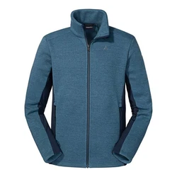 Schöffel ZipIn Fleece Oberau Anorak Blau/Dunkelblau/Grau/Hellblau