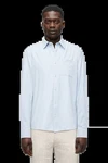 Drykorn Langarmhemd Oxford Liet_2 Regular Fit Hellblau/Weiß/Türkis
