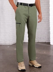 Sieh an! Chinohose Outdoorhose Dunkelgrün/Khaki