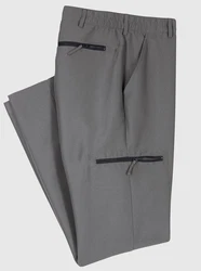 Sieh an! Chinohose Outdoorhose Hellgrau/Dunkelgrau/Grau