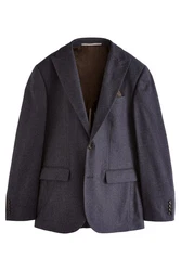 Next Baukastensakko Sakko aus Wollgemisch Dunkelblau/Hellblau/Grau/Blau