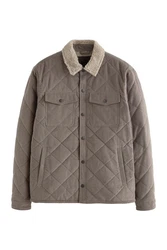 Next Cordjacke Cord-Hemdjacke Khaki/Braun/Grau/Beige/Dunkelgrün