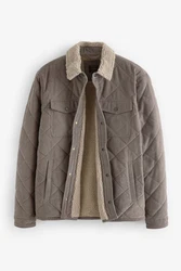 Next Cordjacke Cord-Hemdjacke Khaki/Braun/Grau/Beige/Dunkelgrün