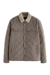 Next Cordjacke Cord-Hemdjacke Khaki/Braun/Grau/Beige/Dunkelgrün