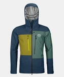 Ortovox Hybridjacke 3L DEEP SHELL JACKET Grün/Türkis/Blau
