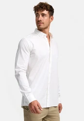 Indicode Langarmhemd INKamby Weiß/Creme/Grau/Khaki